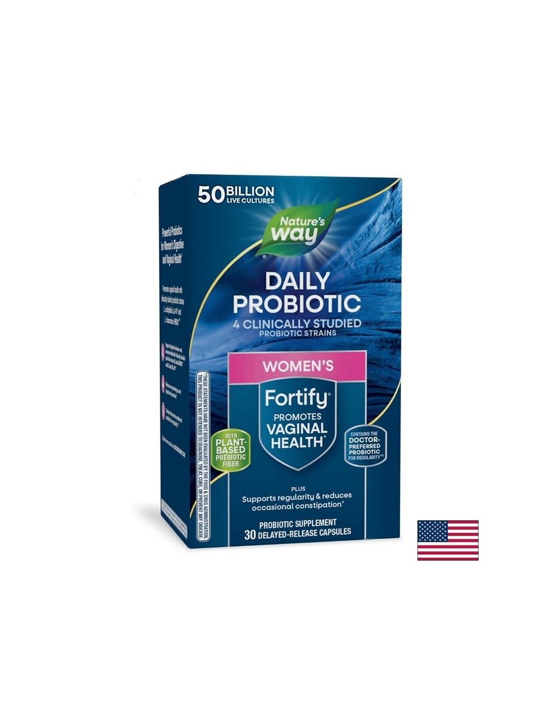 Fortify Women's Probiotic, 50 miliardi di probiotici attivi, 30 capsule