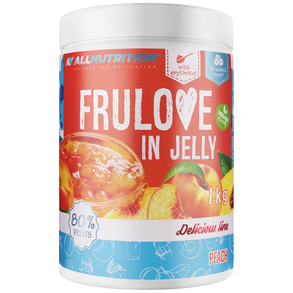 Frulove in gelatina | Pesca - 1000 grammi