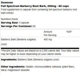 Corteccia di radice di crespino a spettro completo 450 mg 60 capsule
