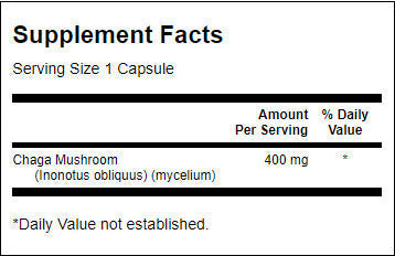 Fungo Chaga a spettro completo 400 mg - 60 capsule