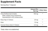 Complesso di bioflavonoidi di agrumi a spettro completo 250 capsule
