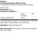 Spettro completo Guduchi 400 mg 90 capsule