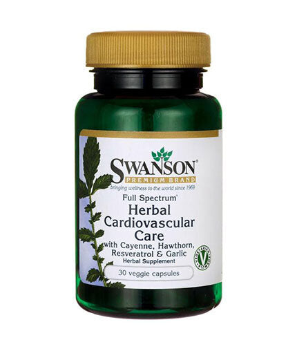 Cura cardiovascolare a base di erbe a spettro completo 616 mg - 30 capsule