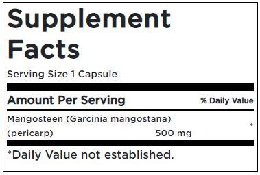 Mangostano a spettro completo - 100 capsule