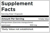 Mangostano a spettro completo - 100 capsule