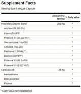 Spettro completo N-Zimes 305 mg - 90 capsule