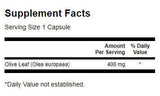 Foglia di olivo a spettro completo 400 mg - 60 capsule