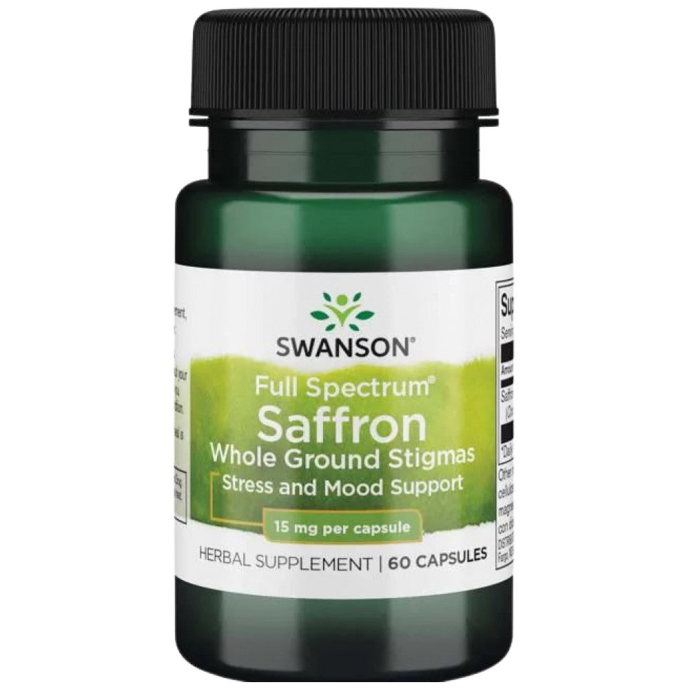Zafferano a spettro completo 15 mg 60 capsule