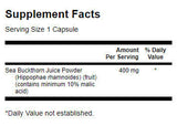 Spettro completo di olivello spinoso 400 mg - 60 capsule