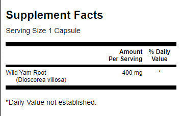 Igname selvatico a spettro completo 400 mg - 60 capsule