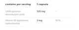 GABA 500 mg + Vitamina B6 - 120 capsule