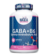 GABA + B-6/500 mg. /100 Vcaps