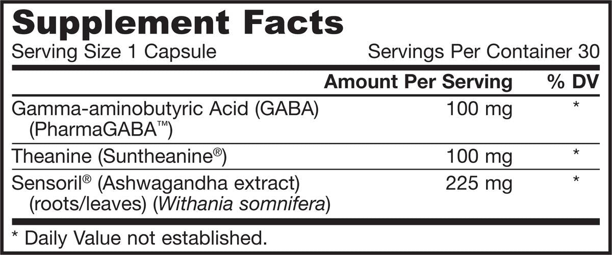 GABA lenitivo - 30 capsule