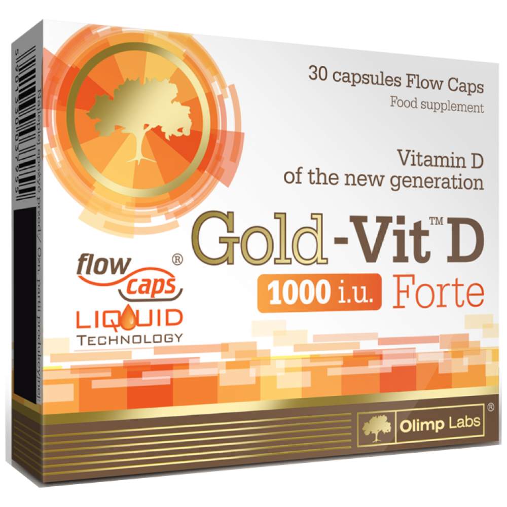 GOLD-Vit D Forte 1000 IU 30 capsules