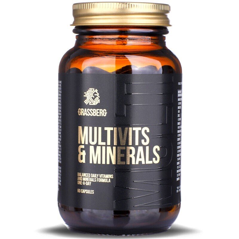 GRASSBERG Multivits & Minerali (60 capsule)