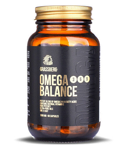 GRASSBERG Omega 3-6-9 Balance 1000 mg 60/90 capsule