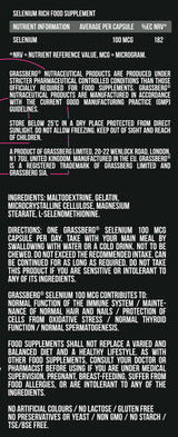 GRASSBERG Selenio 100 mcg 60 capsule
