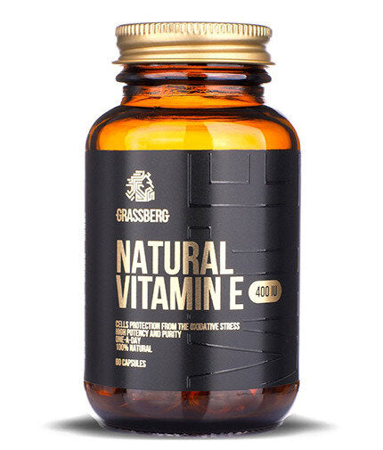 GRASSBERG Vitamina E 400 UI naturale 60 capsule