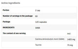 Gaba Caps - 120 capsule