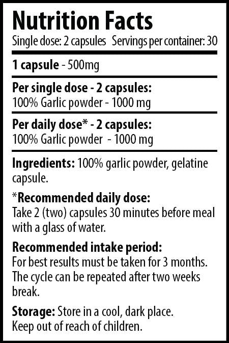 Aglio 60 capsule
