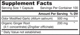 Aglio e Zenzero 700 mg 100 capsule
