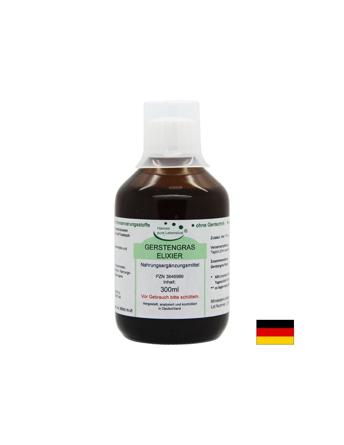 Gerstengras Elixir - Elisir di erba d'orzo, 300ml El Compra