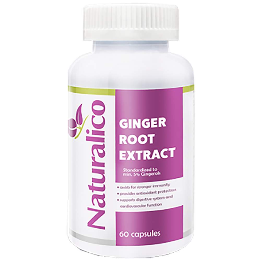 Estratto di radice di zenzero 650 mg - 60 capsule