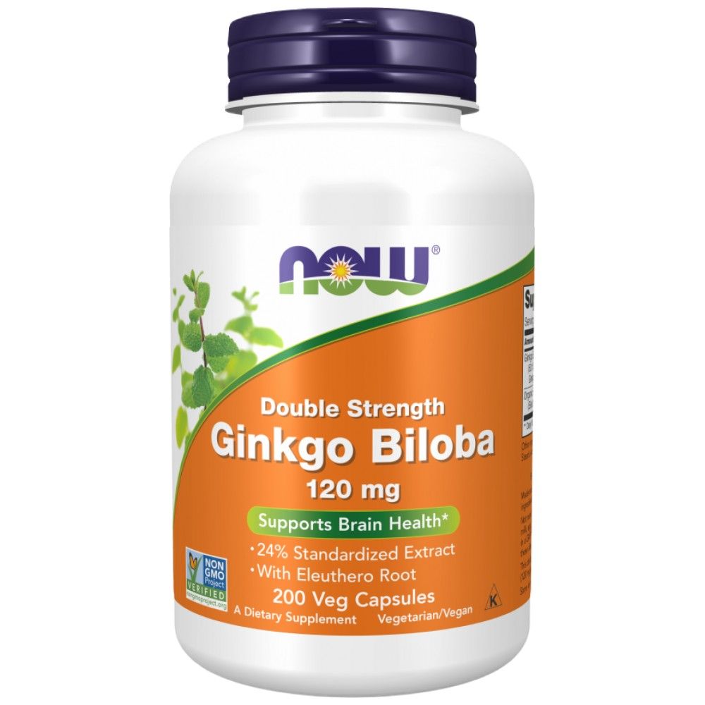 Ginkgo Biloba 120 mg/Doppia potenza - 200 capsule