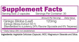 Estratto di Ginkgo Biloba 120 mg 60 capsule