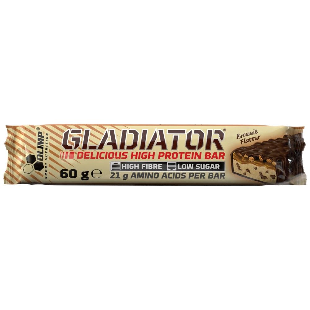 Barra gladiatore/alta proteina - 60 grammi
