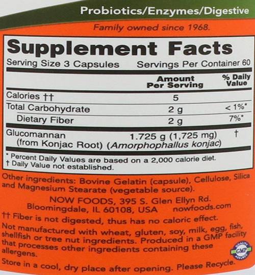 Glucomannano 575 mg - 180 capsule