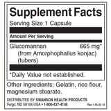 Glucomannano/Radice di Konjac 665 mg - 90 capsule
