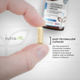 Glucosamina Condroitina /180 capsule, 90 giorni/ con Curcuma, Zenzero & Vitamina C <tc>Nutravita</tc>