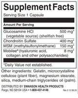 Glucosamina, Condroitina & MSM con acido ialuronico e collagene - 90 capsule