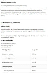 Glucosamina + MSM + Condroitina - 30 Compresse