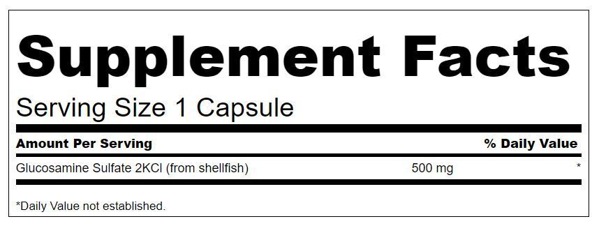 Glucosamina Solfato 2KCl 500 mg - 250 capsule