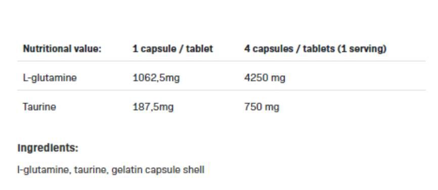 Glutammina 1250 XtraCaps - 360 capsule