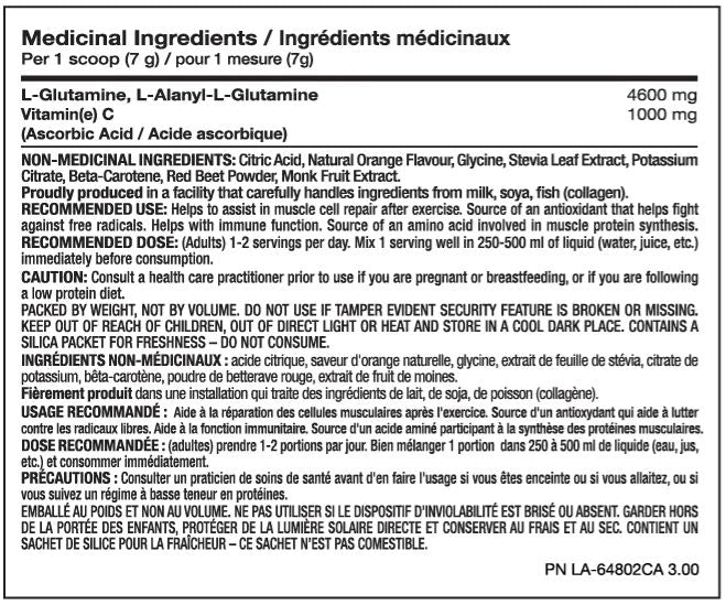 Glutammina Oro + Vitamina C - 0,322
