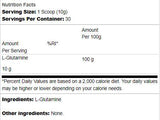 Glutammina in polvere - 300 grammi