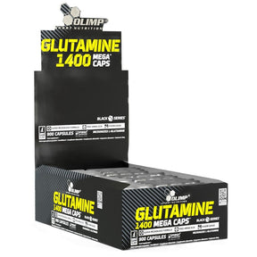 Glutamine Mega Caps 1400 - 30 x 30 capsules - Nutra Best Europe