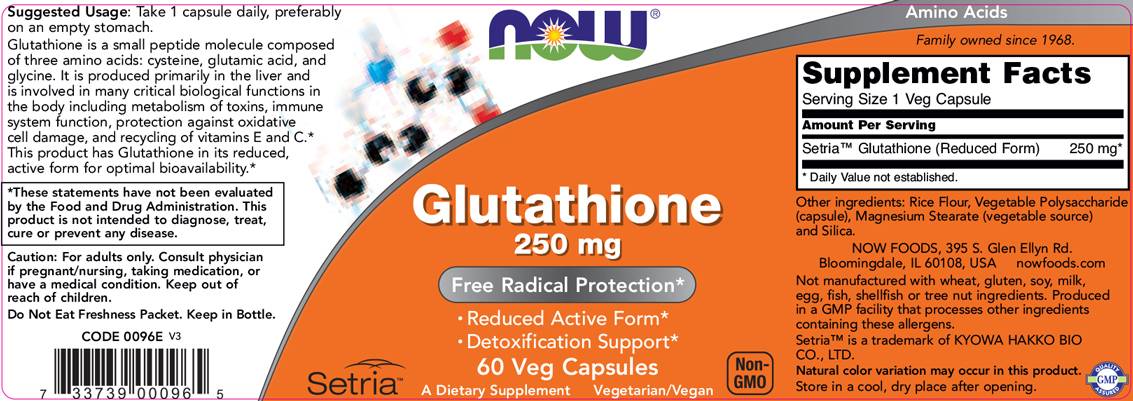 Glutatione 250 mg - 60 capsule