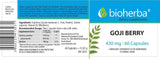 Bacche di Goji 430 mg - 60 capsule