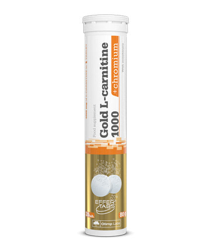 Oro L-carnitina 1000 + Cromo/20 Compresse effervescenti - 0