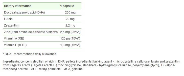 Gold LUTEINA - 30 capsule