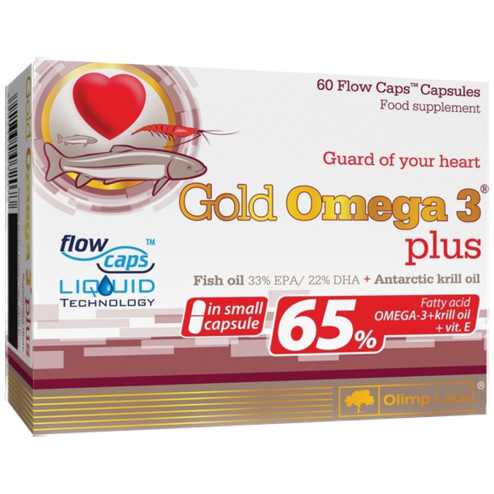 Oro Omega 3 65% + Olio di Krill 60 capsule