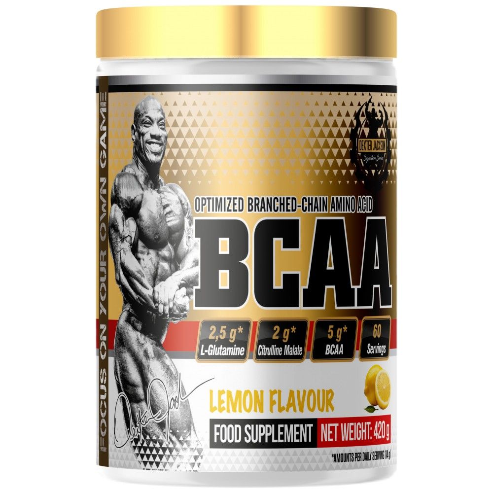 Serie Gold | BCAA con L-Glutammina & L-Citrullina Malato - 420 grammi
