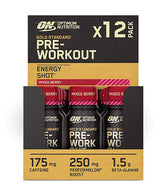 Scatola per shot pre-allenamento Gold Standard/12 x 60 ml