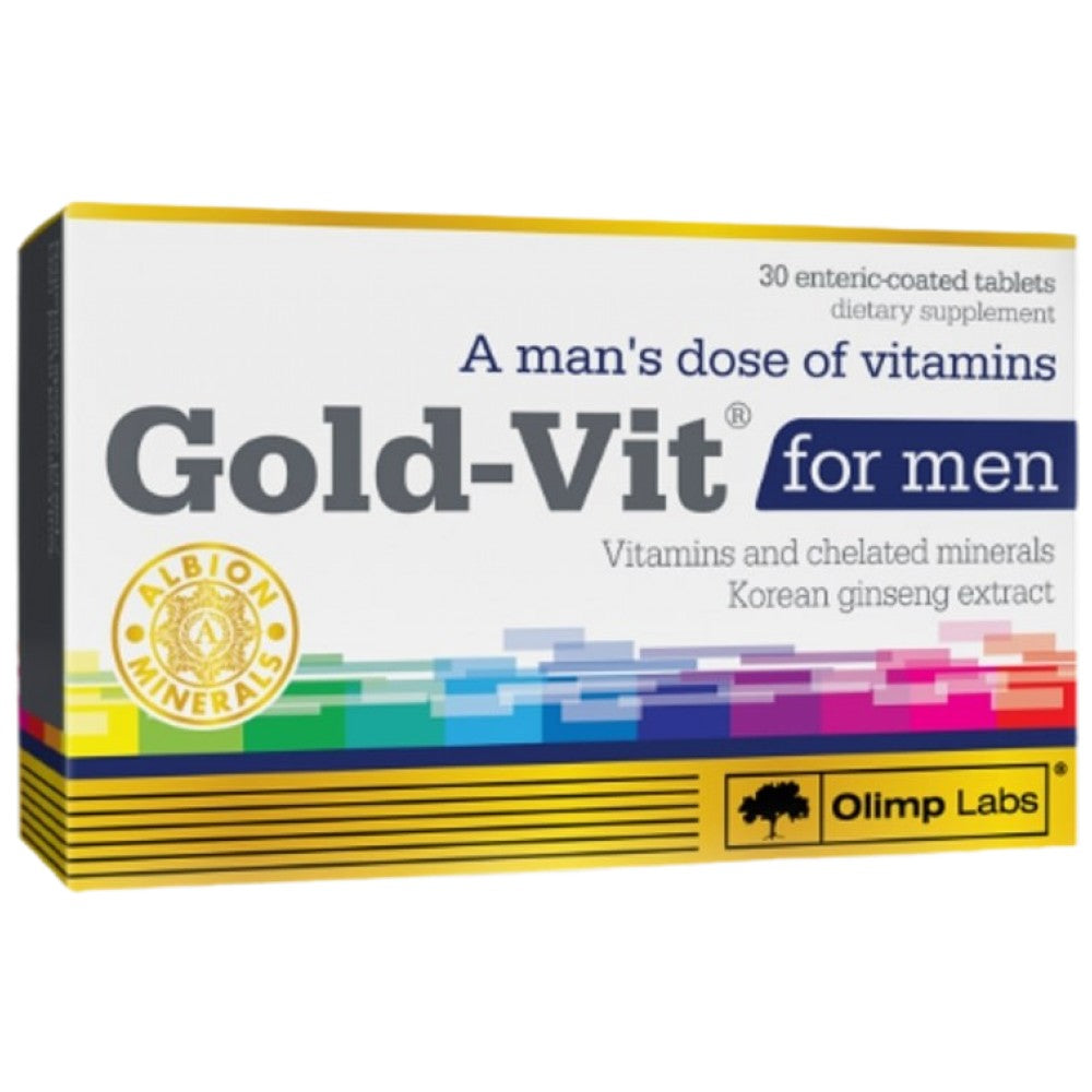 Gold Vit per uomo - 30 compresse