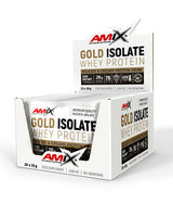 Scatola di proteine ​​isolate del siero di latte Gold/20 x 30 g