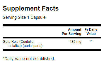 Centella asiatica 435 mg - 60 capsule